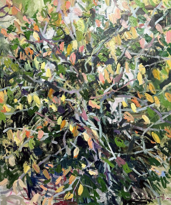 An autumn leaves