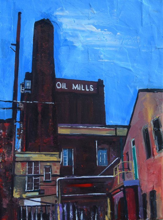 Hull, View of the ISIS Oil Mills