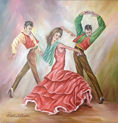 Dance troupe by Raphael Chouha