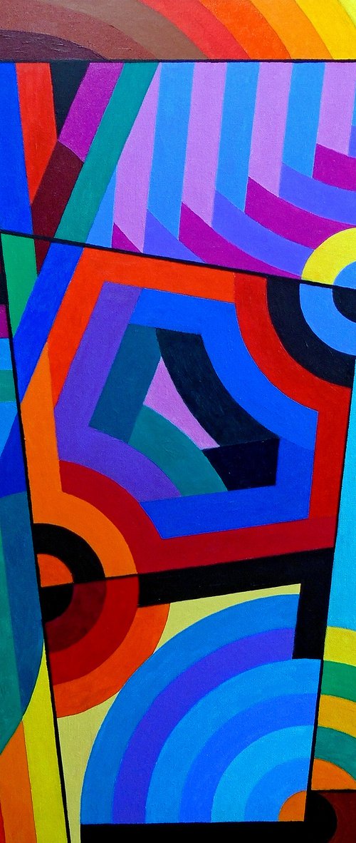 GEOMETRIC DOODLE iii by Stephen Conroy