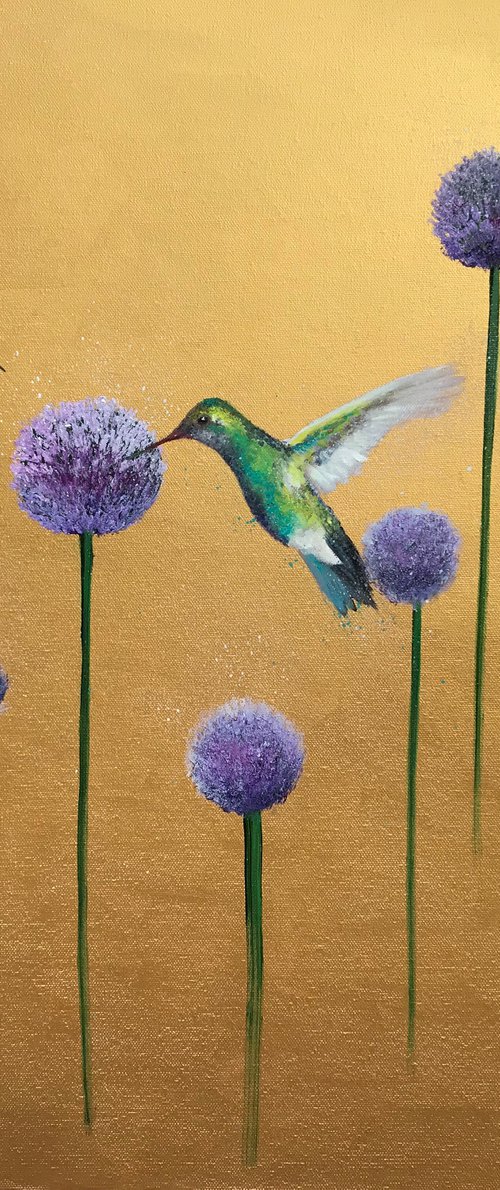 La Vie Est Belle ~ on gold by Laure Bury