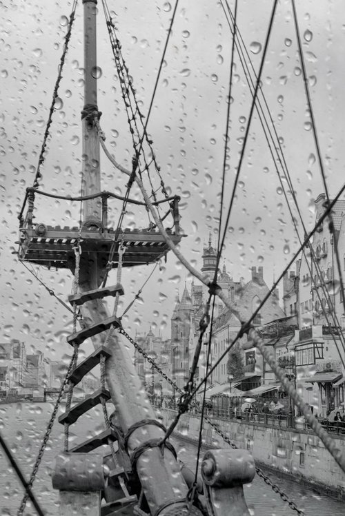 " Rain. Gdansk " Limited Edition 1 / 15 by Dmitry Savchenko