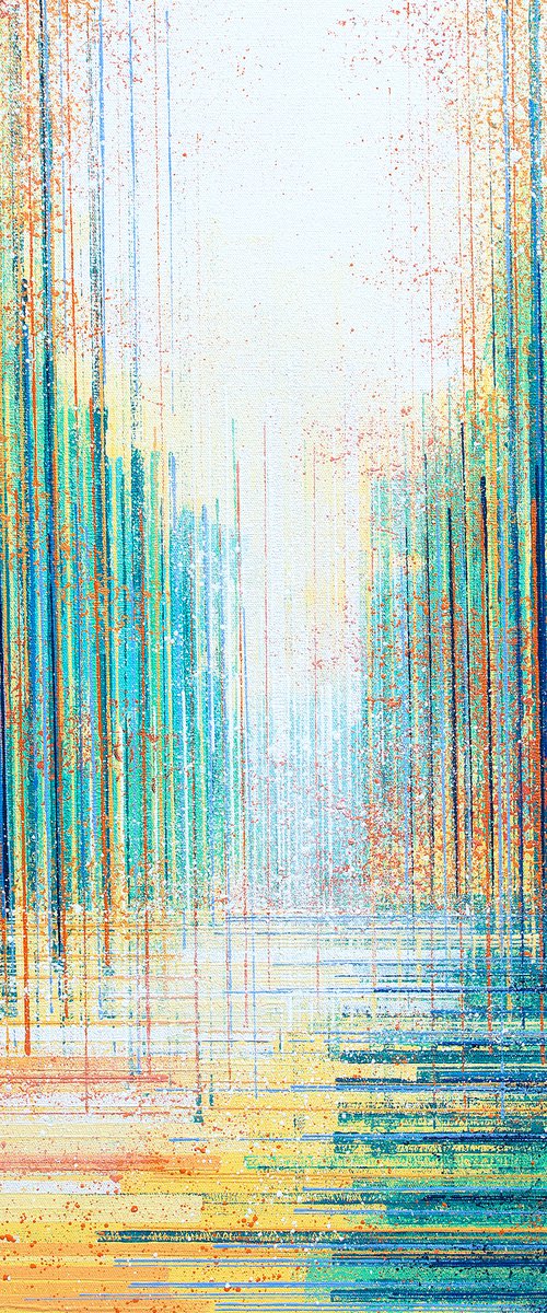 Forest In Bright Summer Colours by Marc Todd
