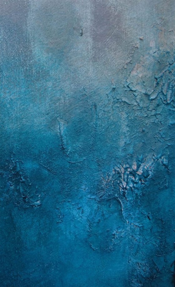 seascaping blue (140 x 70 cm)