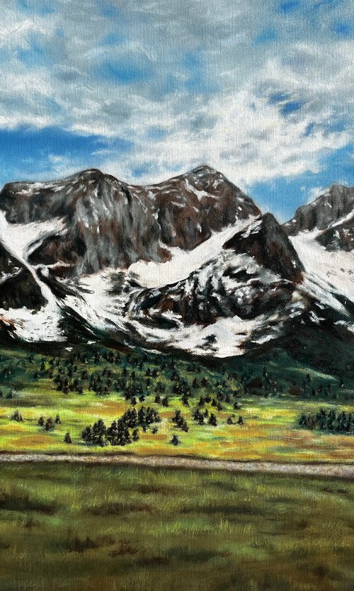 Alpine Grandeur - Tonale Pass by Angelo Di Carlo