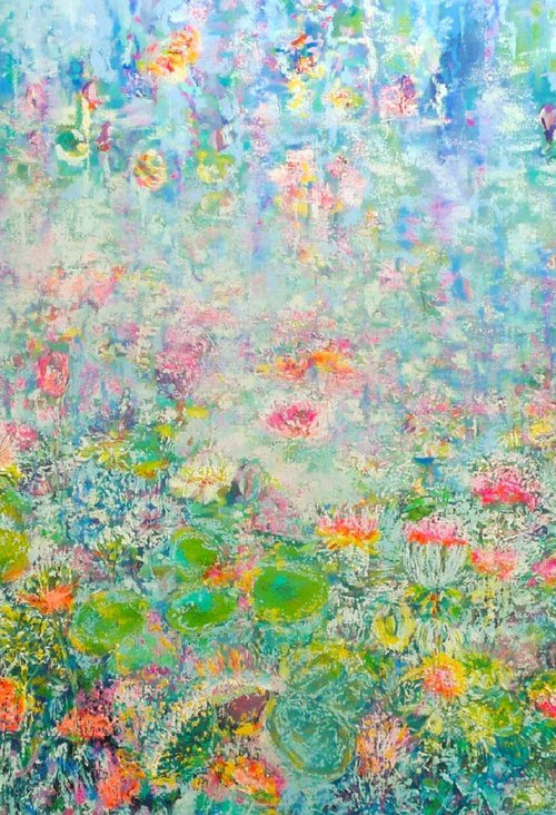 Summer Waterlilies 2025 by Lesley Blackburn