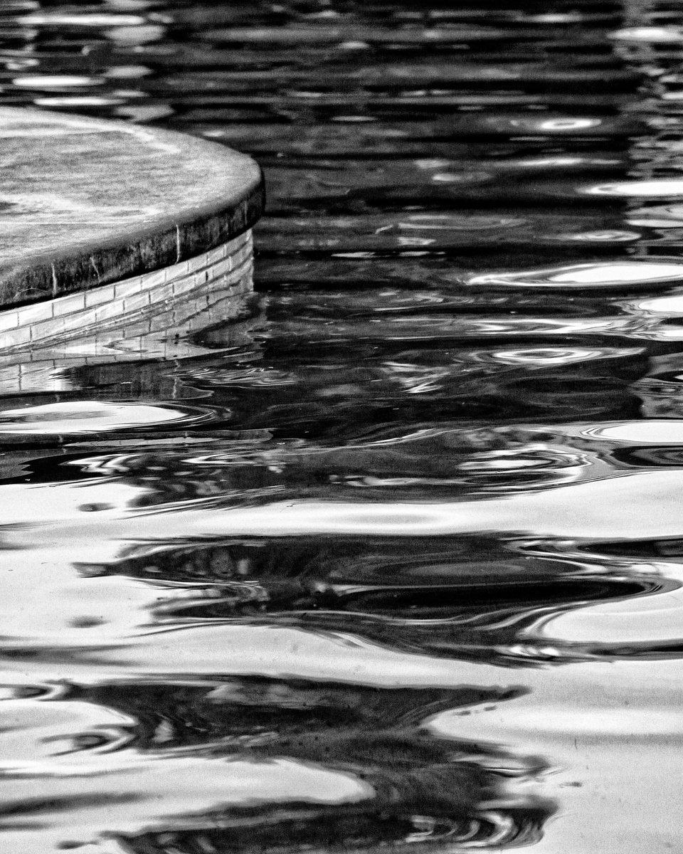 Abstract Landscape Photograph By William Dey, 22 X 26", Liquid Edge Palm Springs Ca, Original Artwork