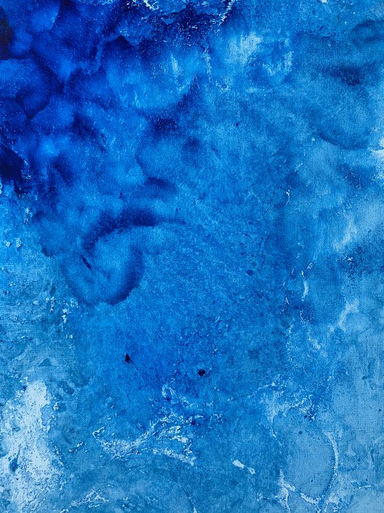 Blue abstract painting 2205202007