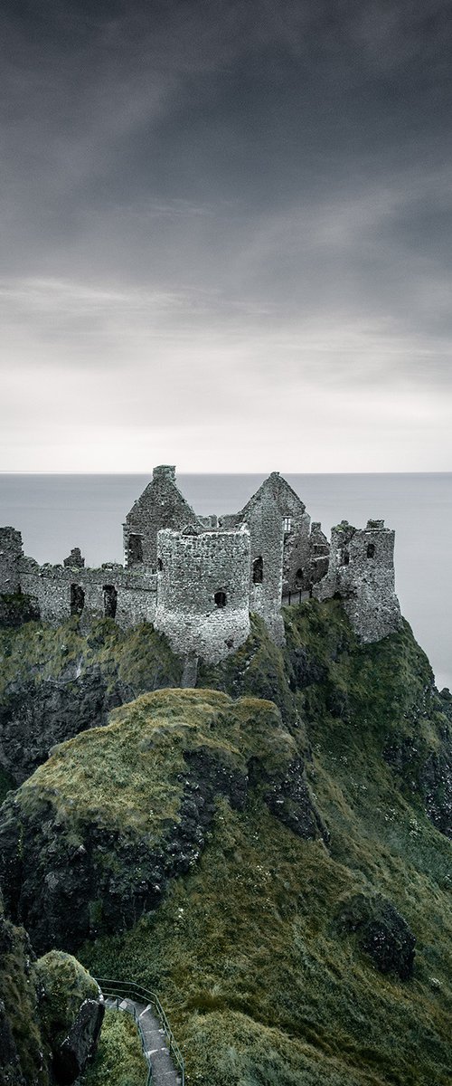 Stormy Dunluce by Nick Psomiadis