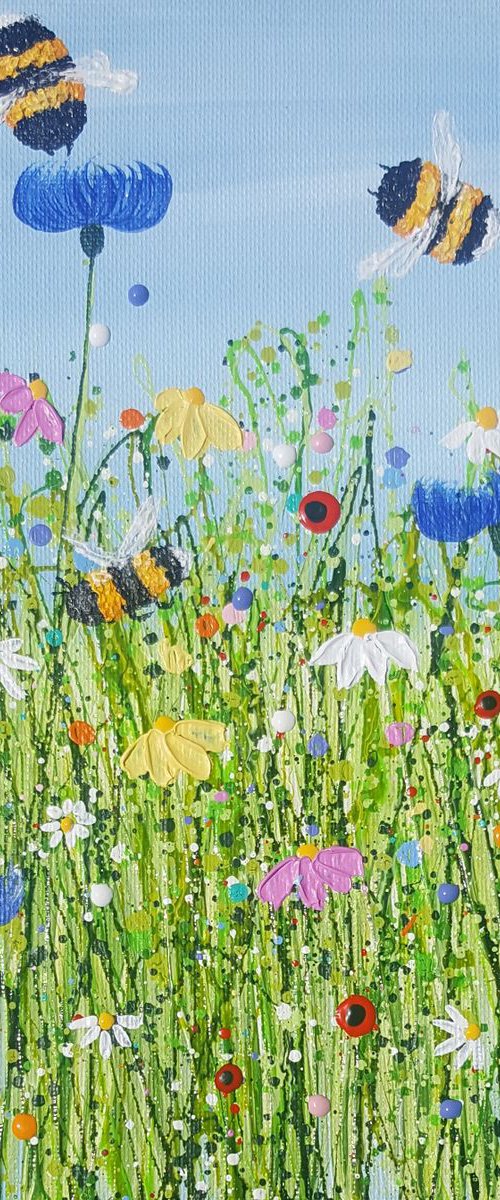 Bumble Bee Meadows by Lucy Moore