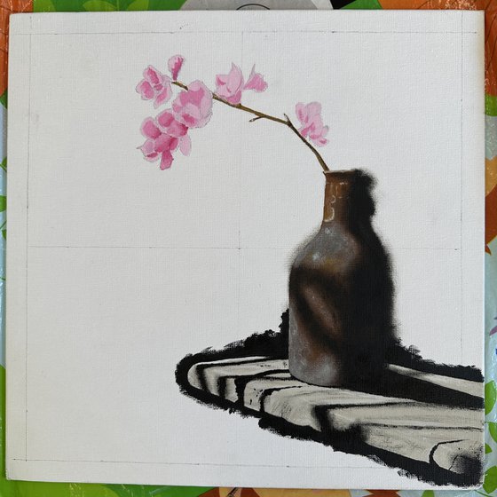 Ikebana: The Last Light of Spring
