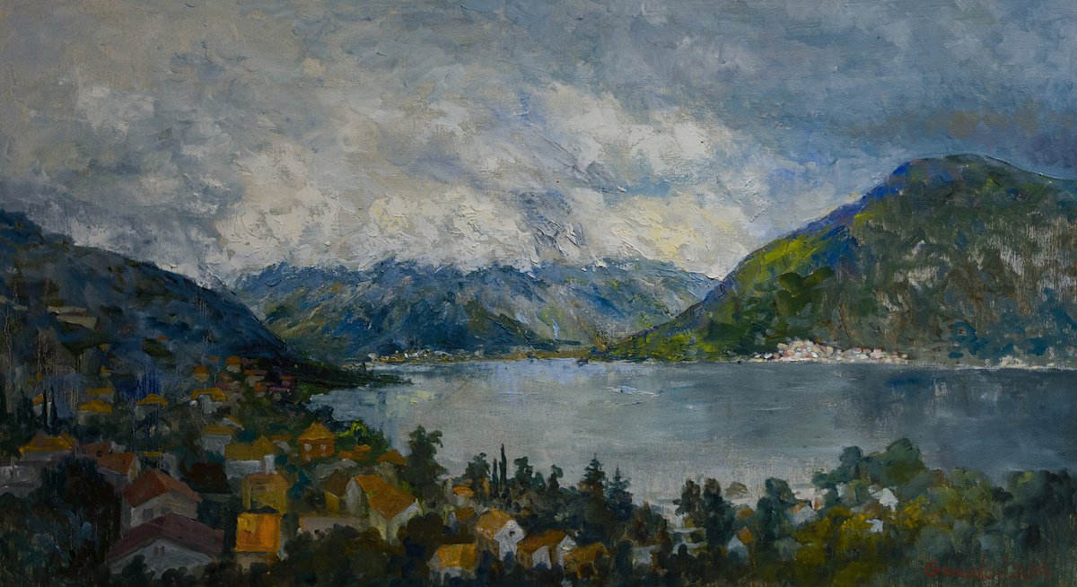 The Bay of Kotor by Leanid Homanav
