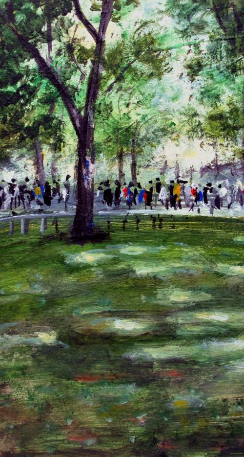 New York Central park 3 by Vishalandra Dakur