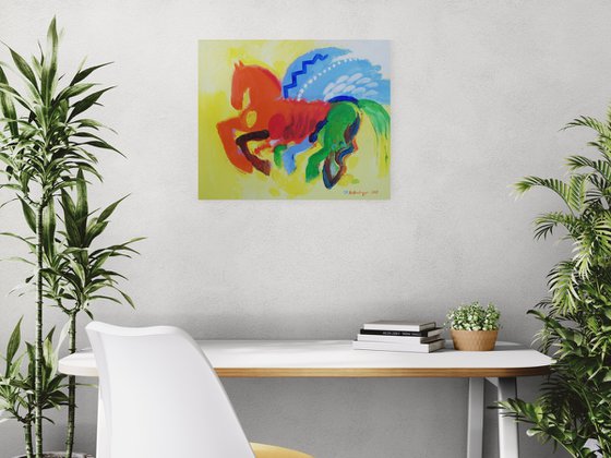 Pegasus for Vincent (van Gogh)