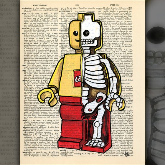 Lego Figure Skeleton