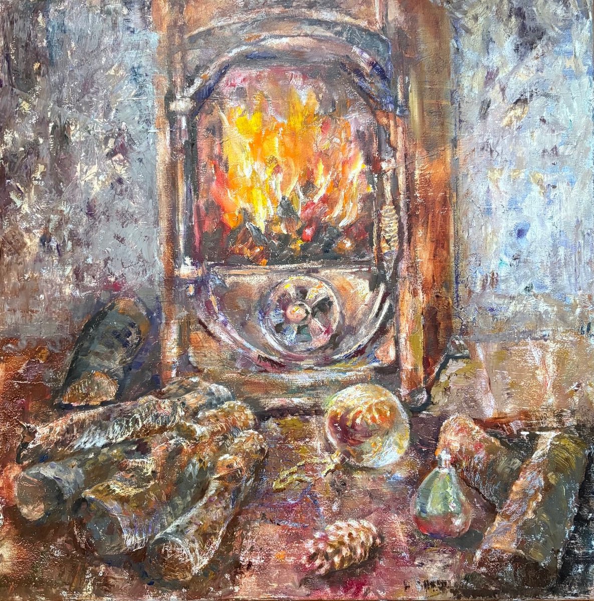 Where The Warmth Lives By Tetiana Pchelnykova, 20 X 20, Artwork For Sale On Artfinder