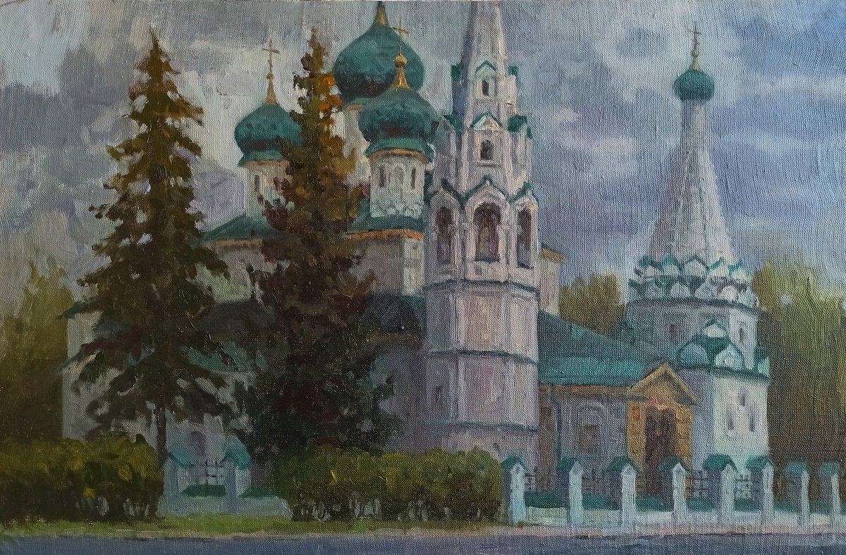 The cathedral in Yaroslavl by Olga Goryunova