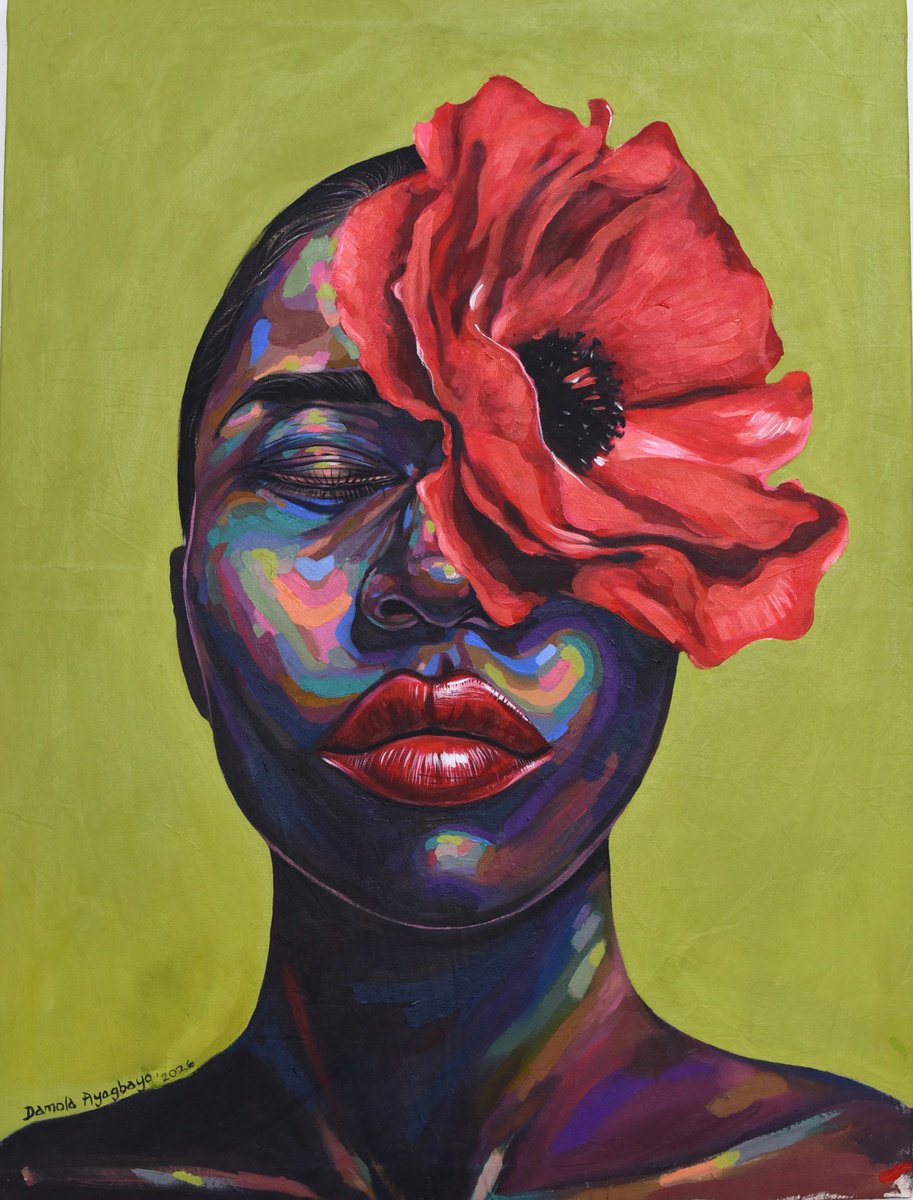 Purpose Of Existence 17 By Damola Ayegbayo, 30 X 40, Artwork For Sale On Artfinder