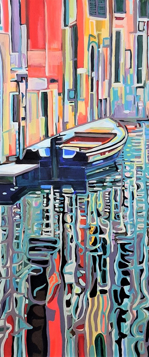 Venice / 100 x 70 cm by Alexandra Djokic