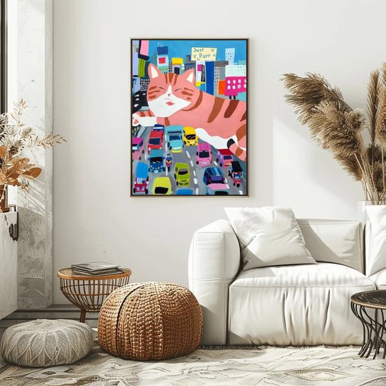 The Day Bangkok Stopped for a Giant Cat