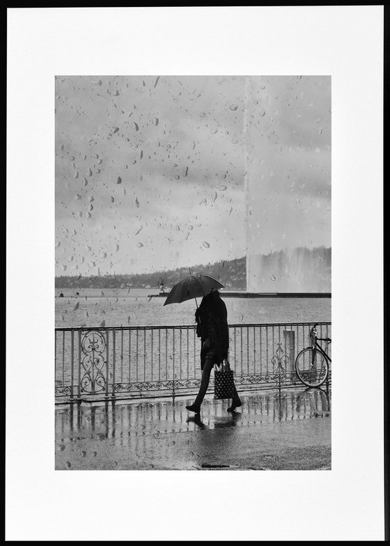" Midday Rain. Geneva "  Limited edition 1 / 15