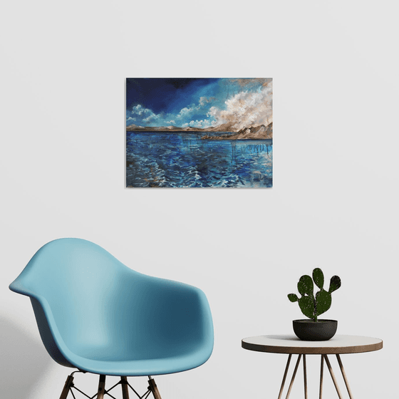 "Through Deep Water" - Seascape - Landscape