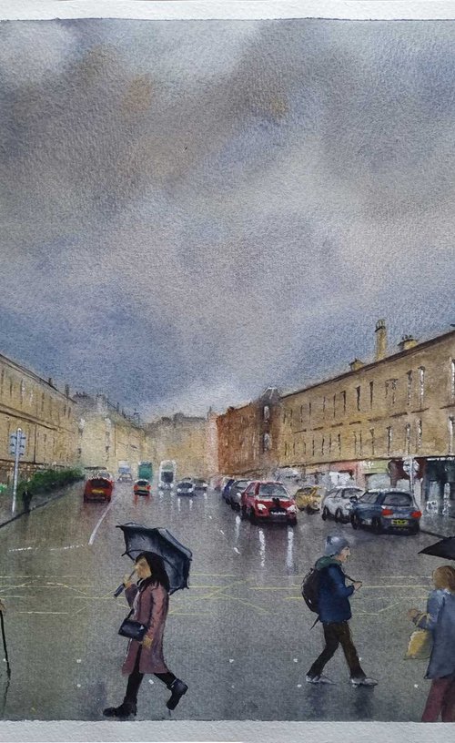 Glasgow Scotland Cityscape by Stephen Murray