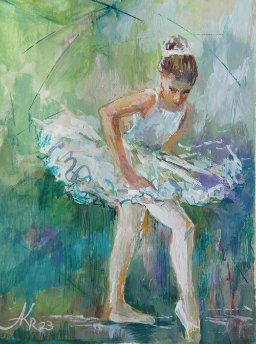 The Ballerina by Ann Krasikova