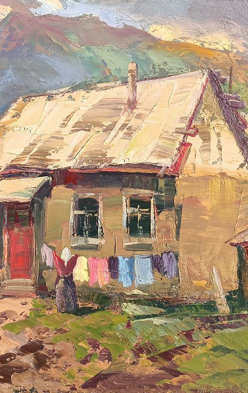 Village Morning by Kamo Atoyan