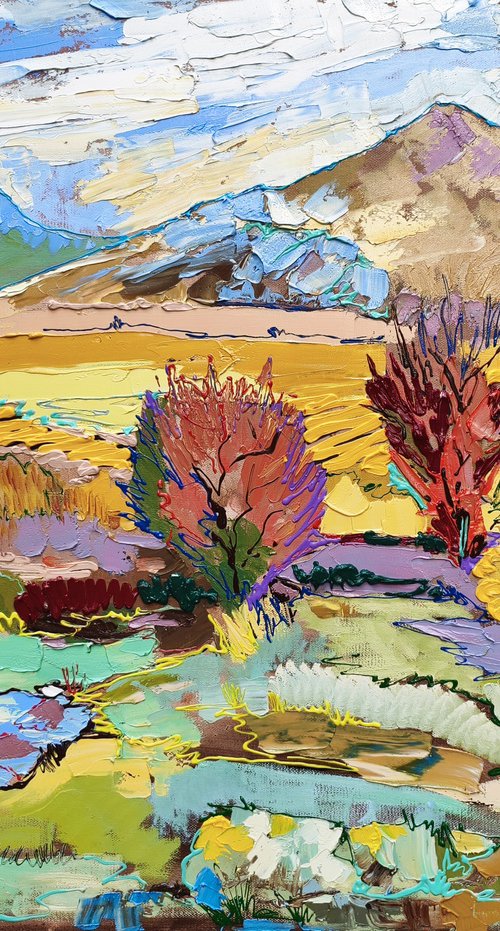 Color Over the Valley by Martin Mushkambaryan