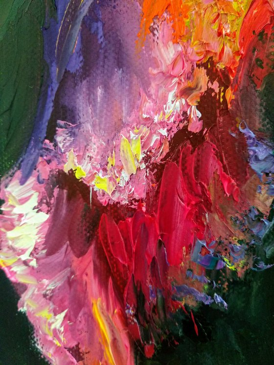 Diptych flowers Irises