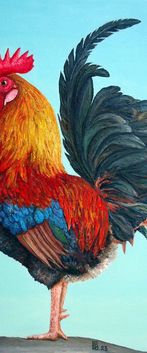"Welsummer Rooster" by Grigor Velev