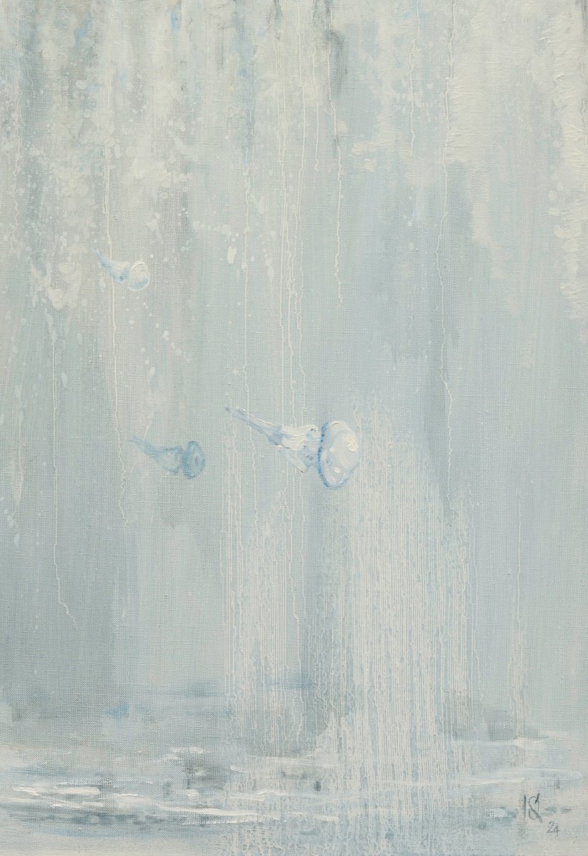 Urban And Pop Portrait Giclee Print By Oleg Kateryniuk, 20 X 28", Neptuno, Original Artwork