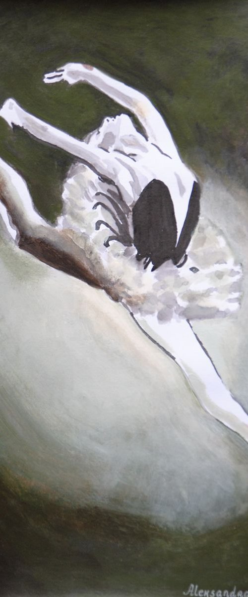 Ballerina  KB 33 / 42 x 29.7 cm by Alexandra Djokic