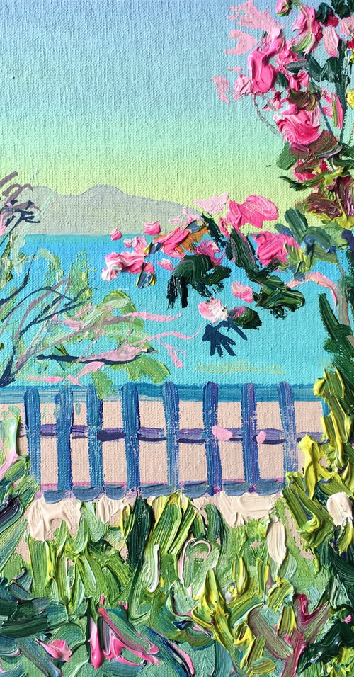Floral Seascape by Ole Karako