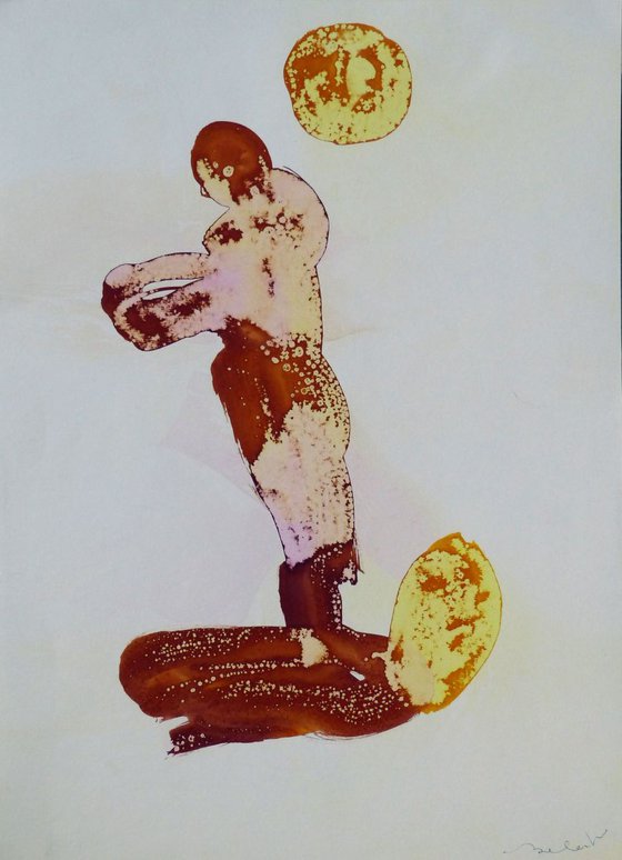 Agricola, ink on paper 42x58 cm