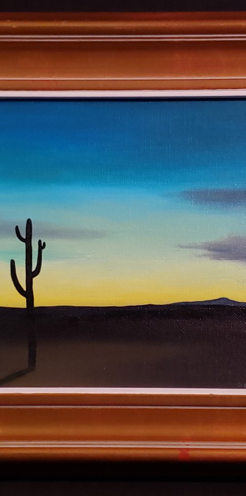Cactus Night by Jerry De La Cruz