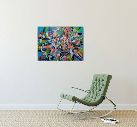 Floral abstraction-I