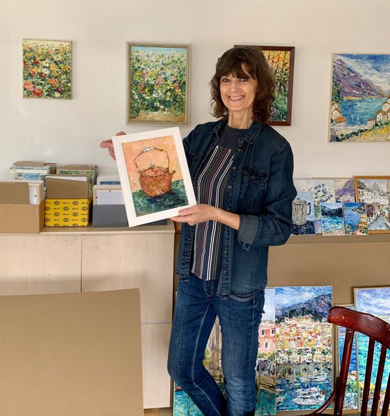 Still life with teapot