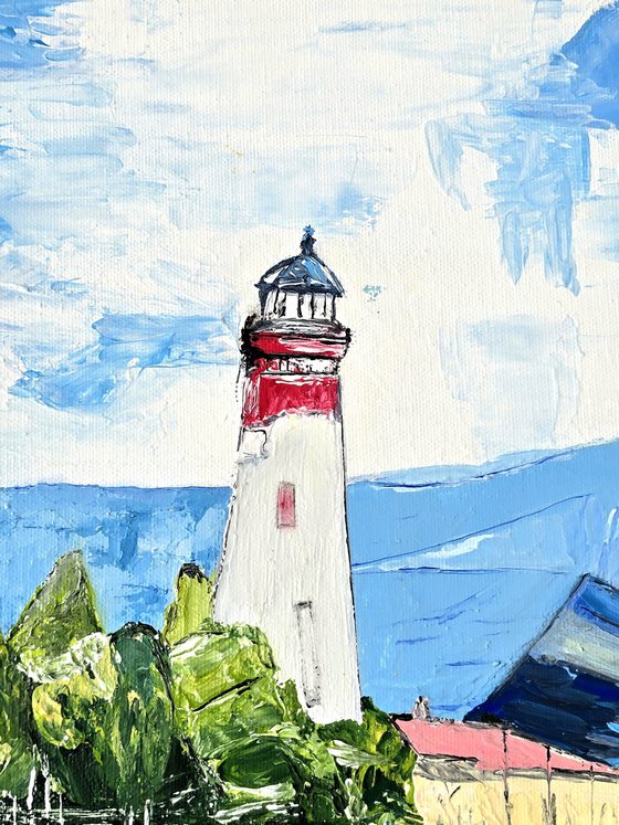 Lighthouse at the Old Danube
