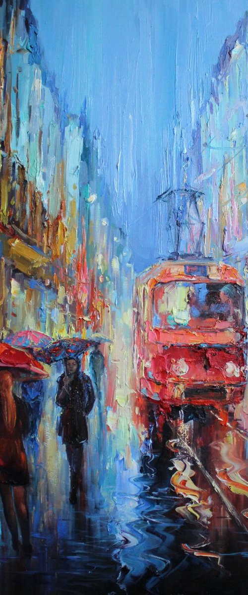 City rain by Artem Grunyka