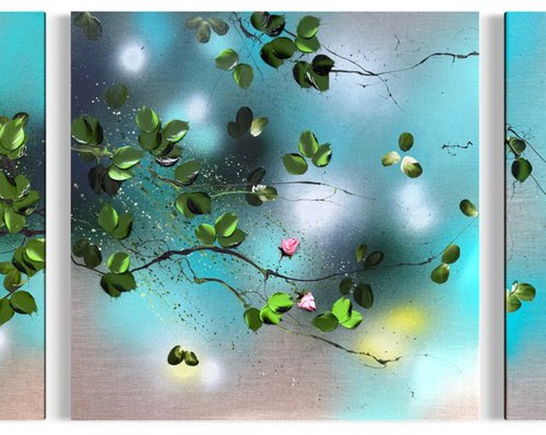 The Quiet Hours - Triptych by Anastassia Skopp