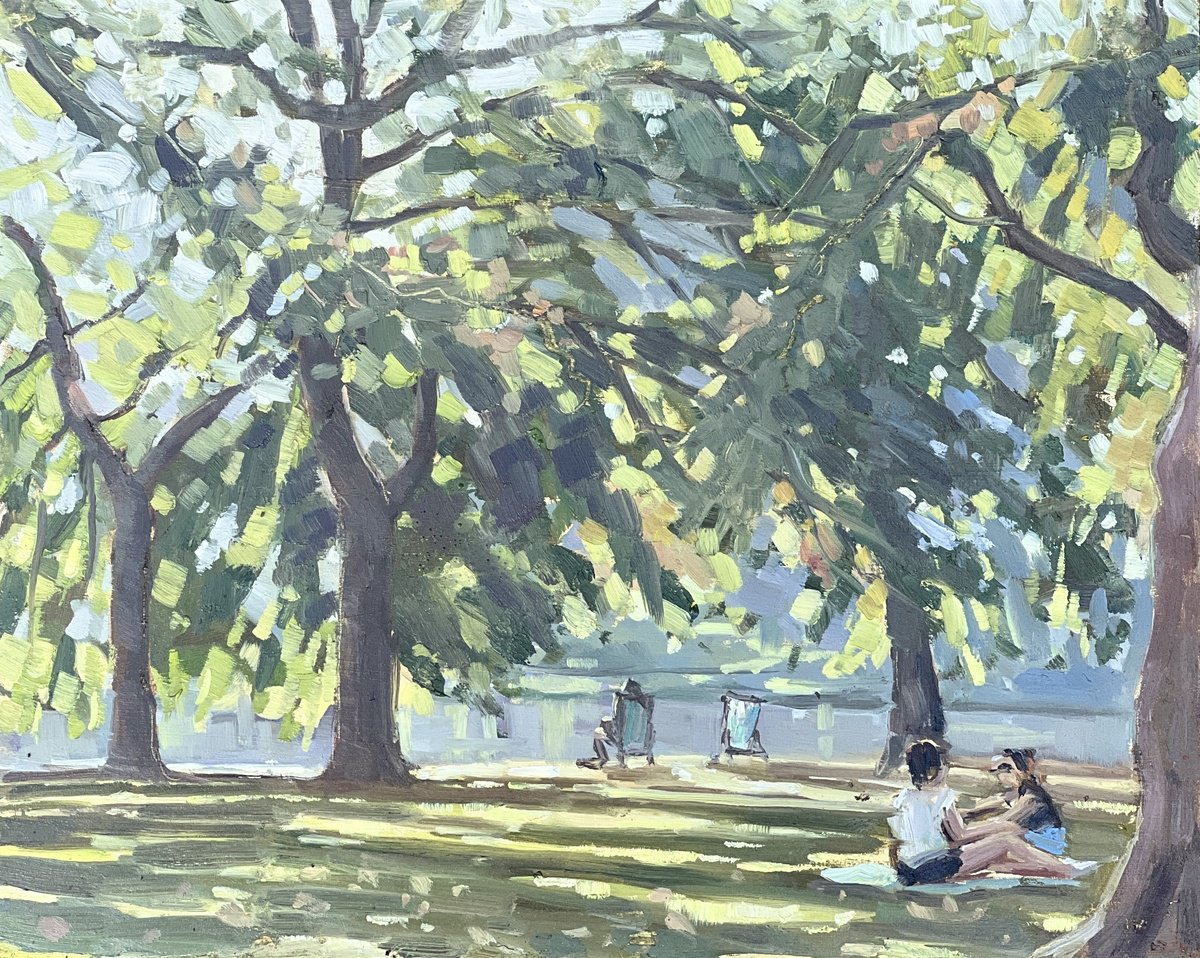 St James’ Park, end of summer by Louise Gillard