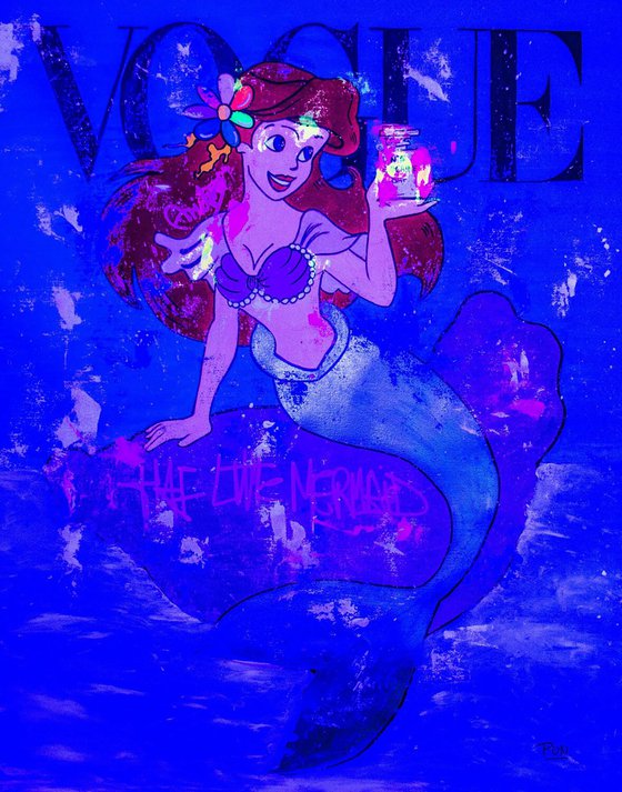 The Little Mermaid Vogue Cover