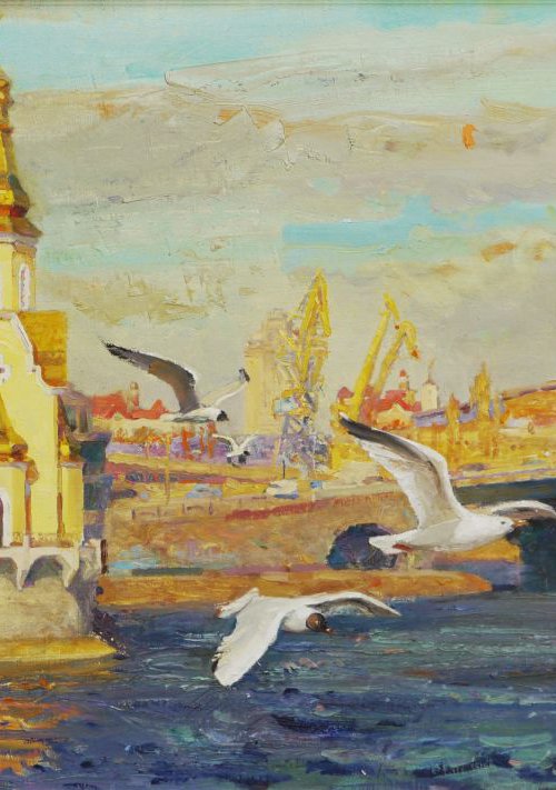 Embankment by Victor Onyshchenko