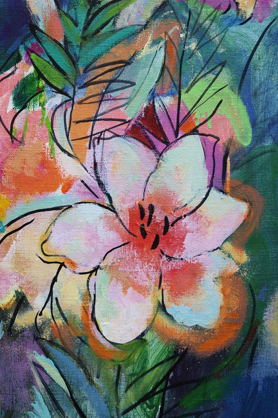 Wild Flowers. Lilies