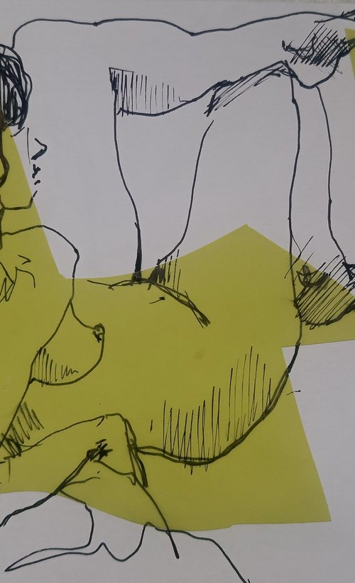 NUDE sketch 11-25/4 by Oxana Raduga