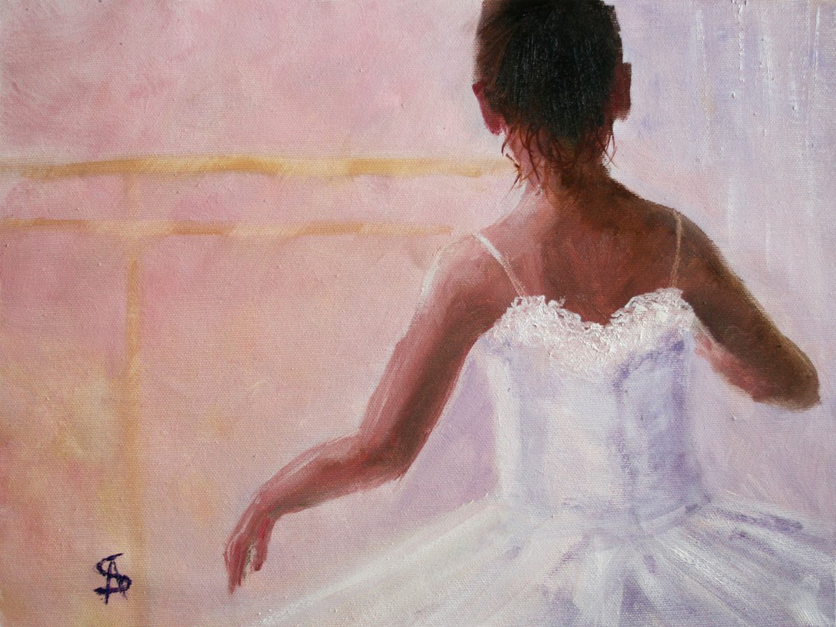 Ballerina I By Salana Art / Svetlana Samovarova, 16 X 12, Artwork For Sale On Artfinder