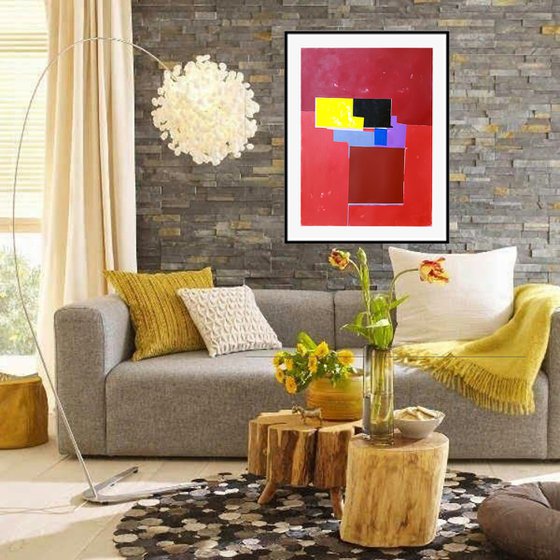 Red composition IV