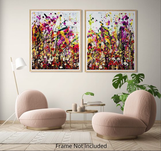 Buttercup Bloomrush Floral Landscape